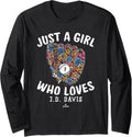 Just A Girl Who Loves JD Davis San Francisco MLBPA Long 2