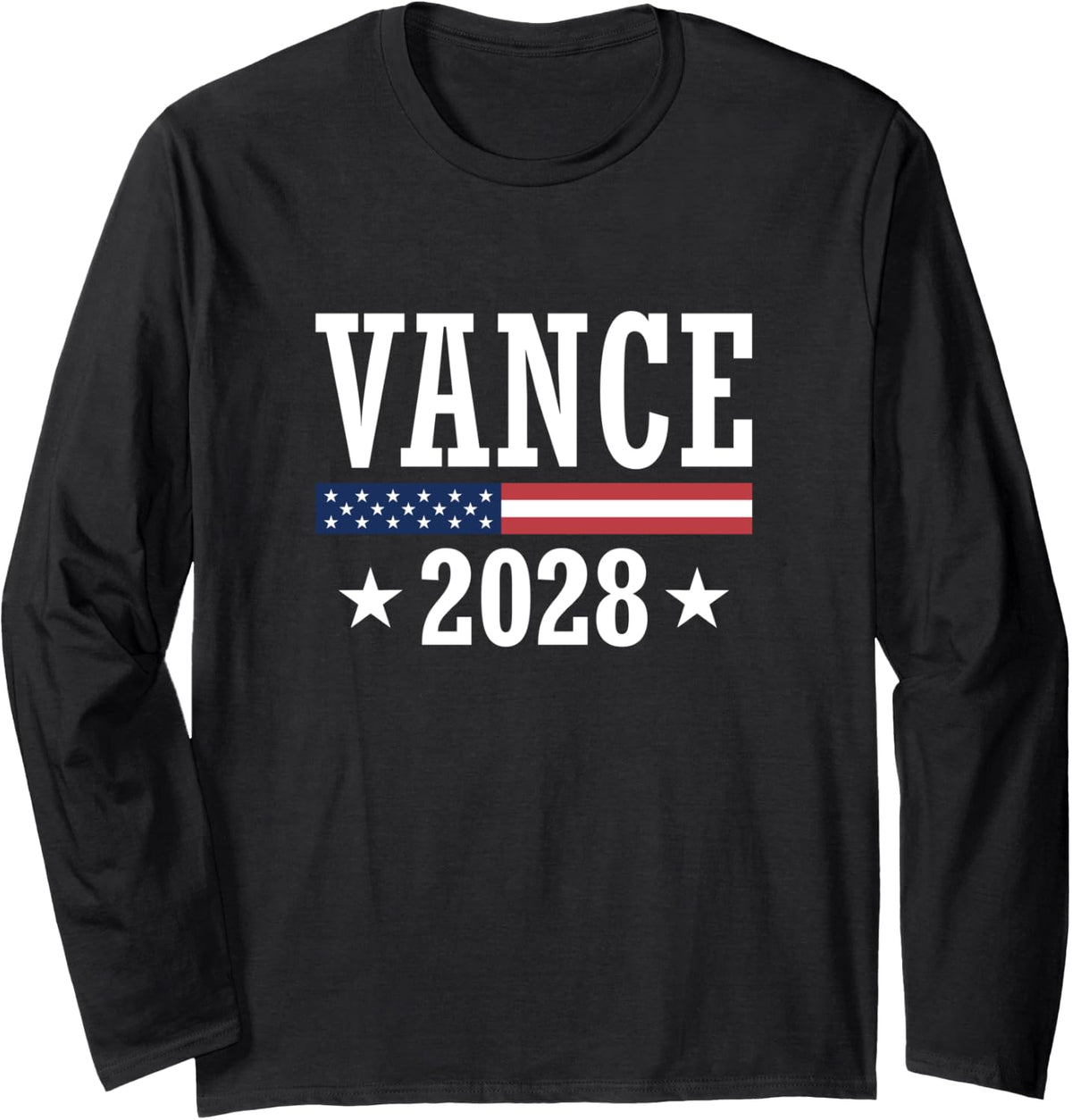 J D Vance 2028 Presidential Election Republican President Long Sleeve