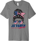 JD Vance Girl Election 2028 Messy Bun Hair Premium