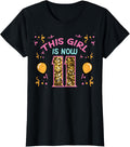 11th Birthday This Girl Is Now 11 Eleven Year Old Birthday Girls Design 6
