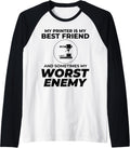 3d Printer Printing Funny Raglan Baseball Tee T Shirt Clean Design