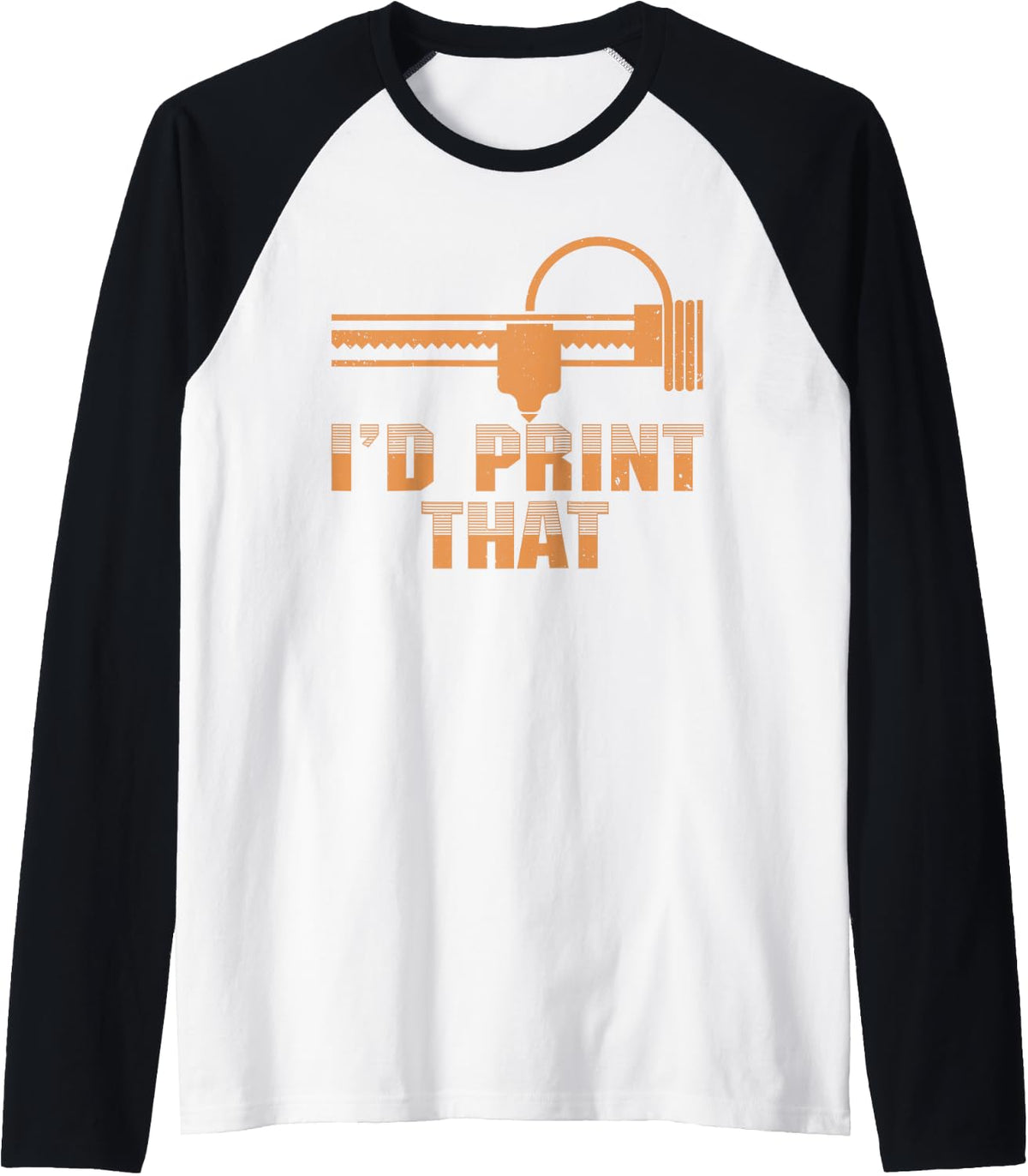 Cute 3d Printing For Men Women Printer Lovers Print Geeks Raglan Baseball Tee T Shirt Everyday Wear
