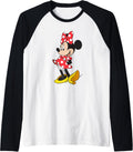 Character Mouse Classic Pose Raglan Baseball T Shirt 75