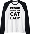 Proud Childless Cat Lady JD Vance 2024 Quote Funny Sarcastic Raglan Baseball 4
