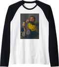 Funny JD Vance Smoking Pointing Political Meme Raglan Baseball Tee