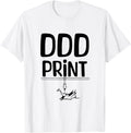 Ddd Print 3d Printing Filament Slicer Own Printer Apparel Clean Design