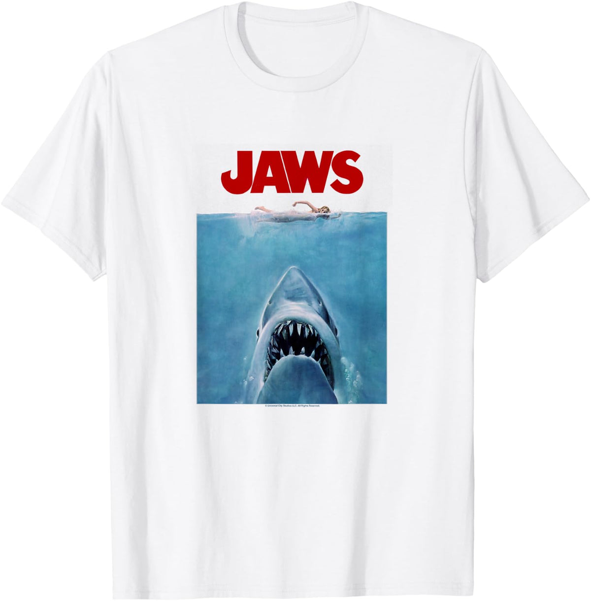 Shark Attack Classic Poster Art Shirt 17