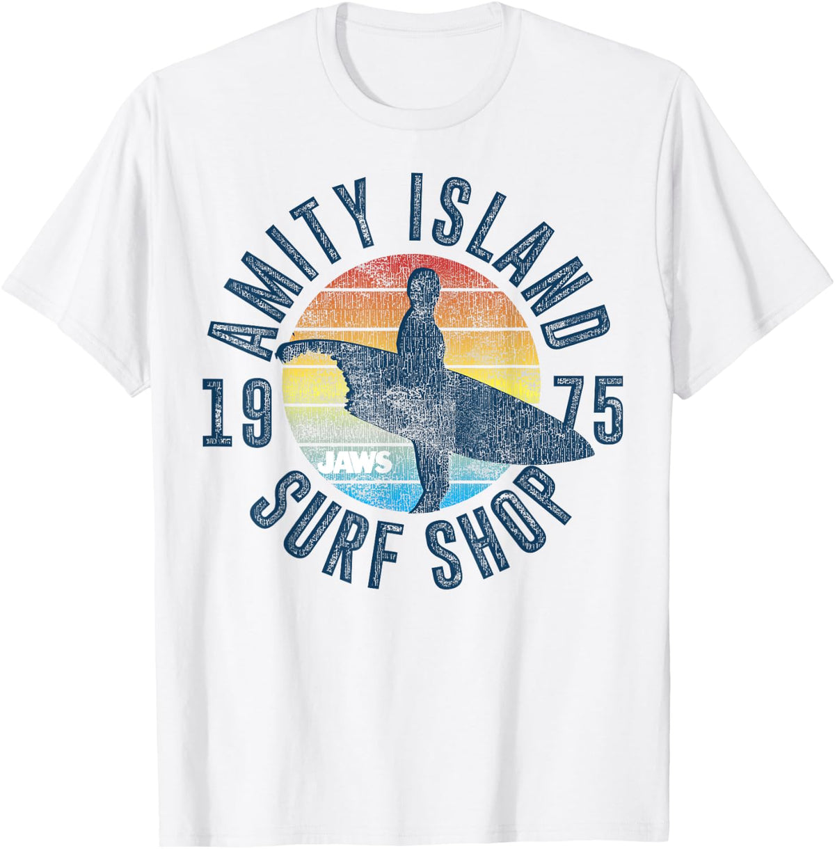 Shark Attack Island Surf Board Shirt 38