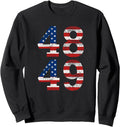 JD Vance 2028 President 48 49 48Th 49Th USA Flag Sweatshirt
