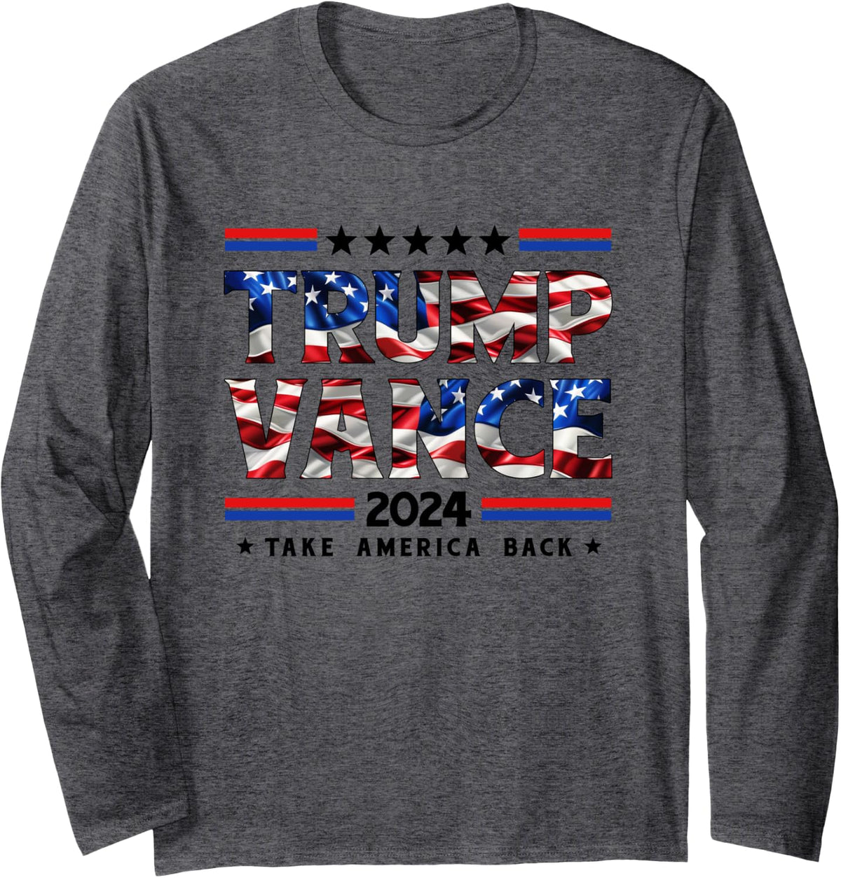 Trump Vance 2024 Donald J D Take America Back Long 18