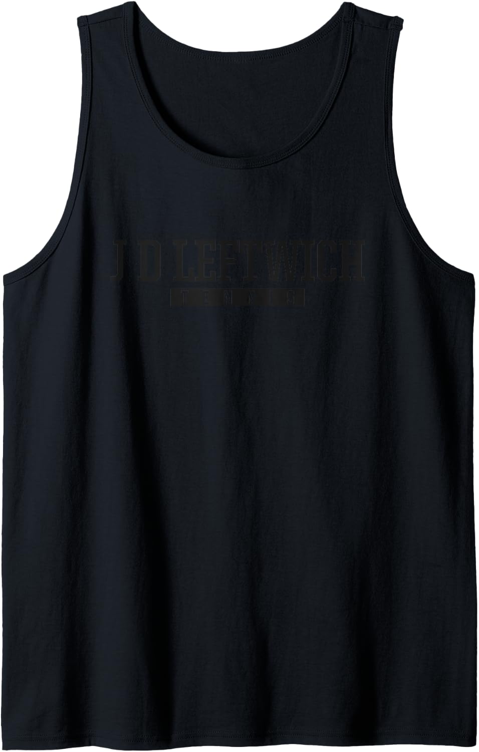 J D Leftwich High School Tennis Tank Top
