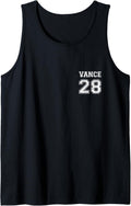 JD Vance 2028 for President Vintage Varsity Pocket Tank Top