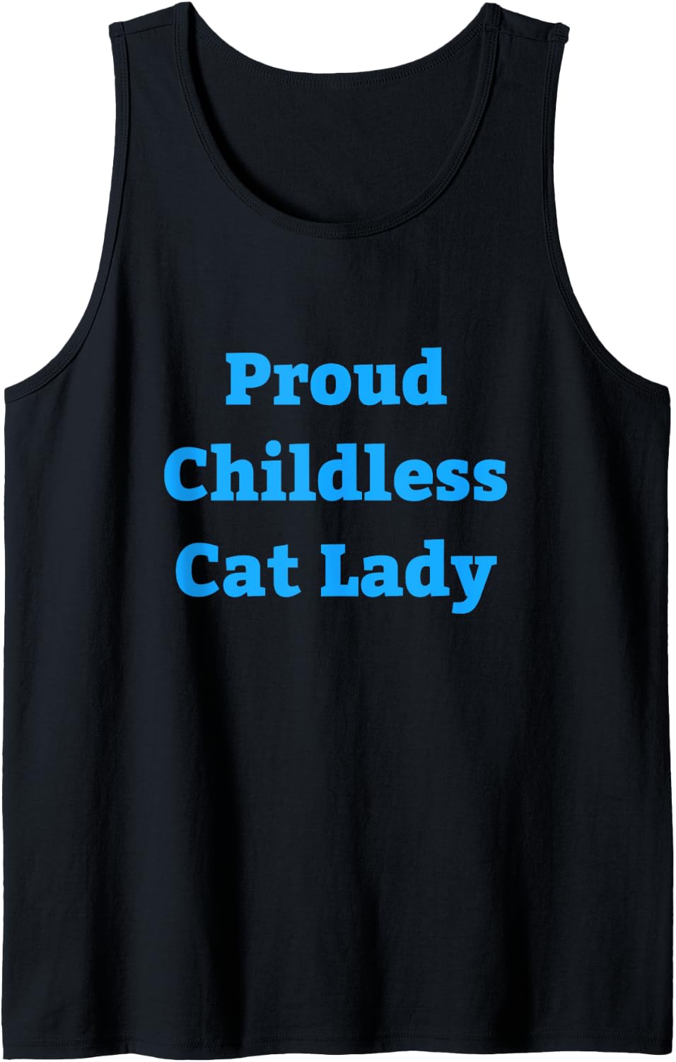 Proud Childless Cat Lady JD Vance 2024 Funny Quote Sarcastic Tank 10