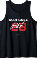 JD Martinez Boston MLBPA Baseball Player Tank Top