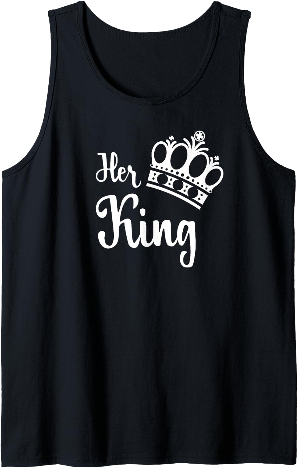 Mens Her King Tank Top