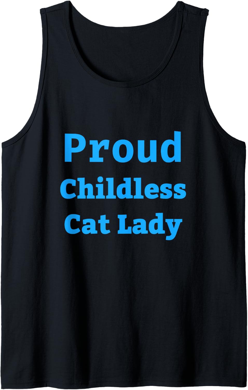 Proud Childless Cat Lady JD Vance 2024 Funny Quote Sarcastic Tank 7
