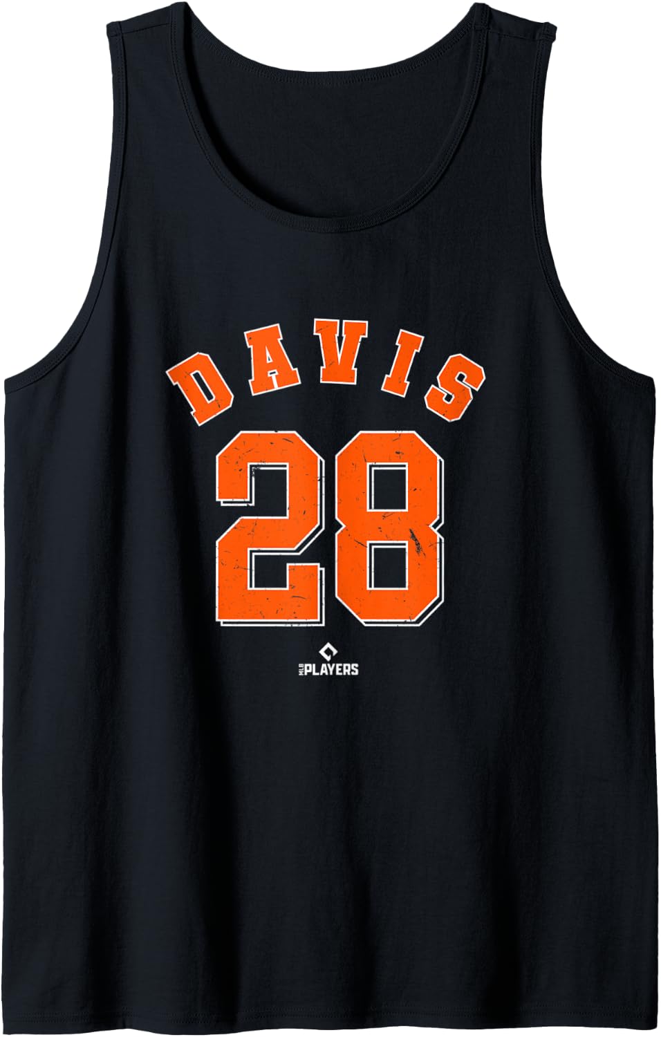 JD Davis 28 MLB Players New York Baseball Fans Tank Top