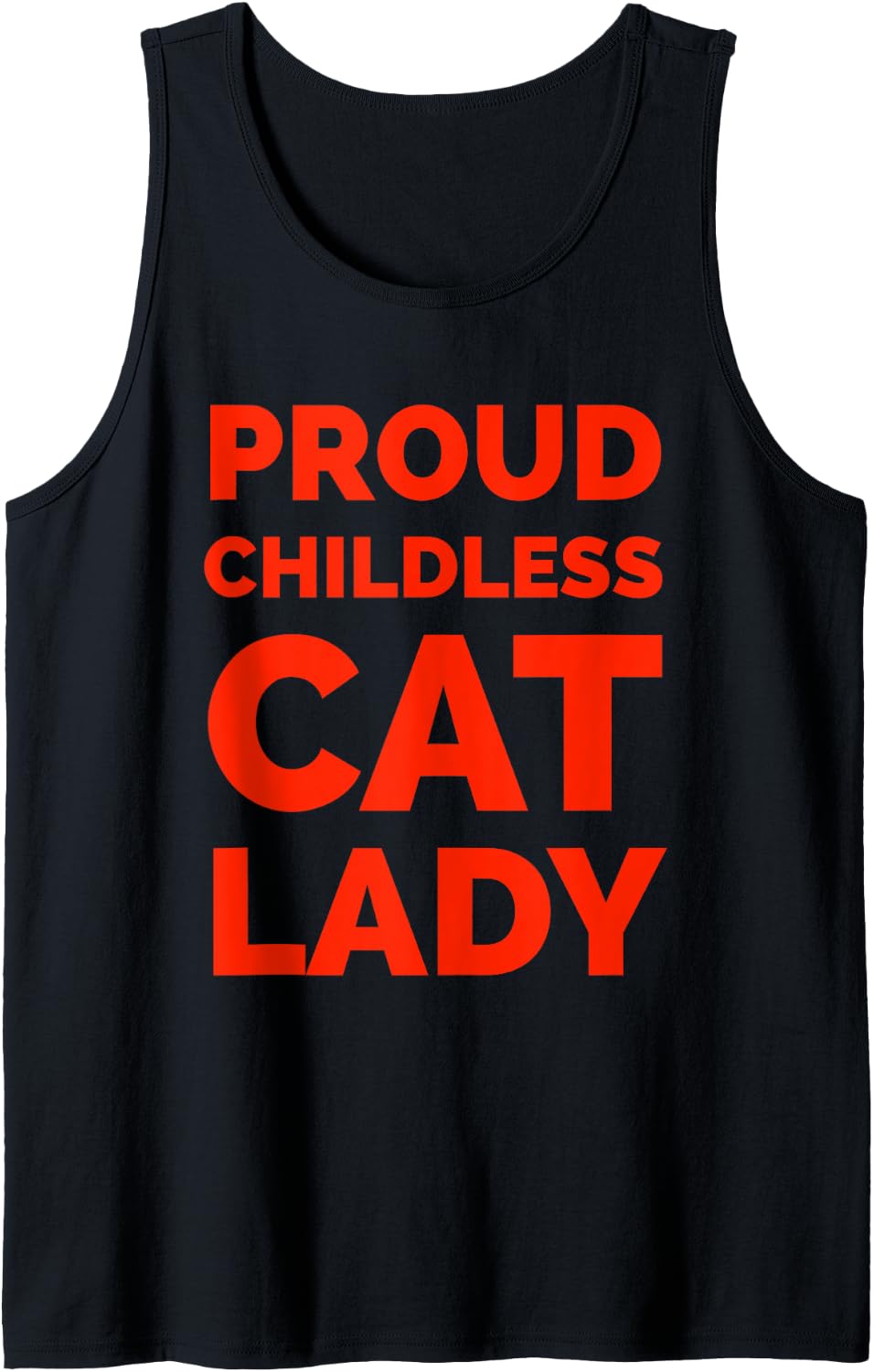 Proud Childless Cat Lady JD Vance 2024 Quote Funny Sarcastic Tank 5