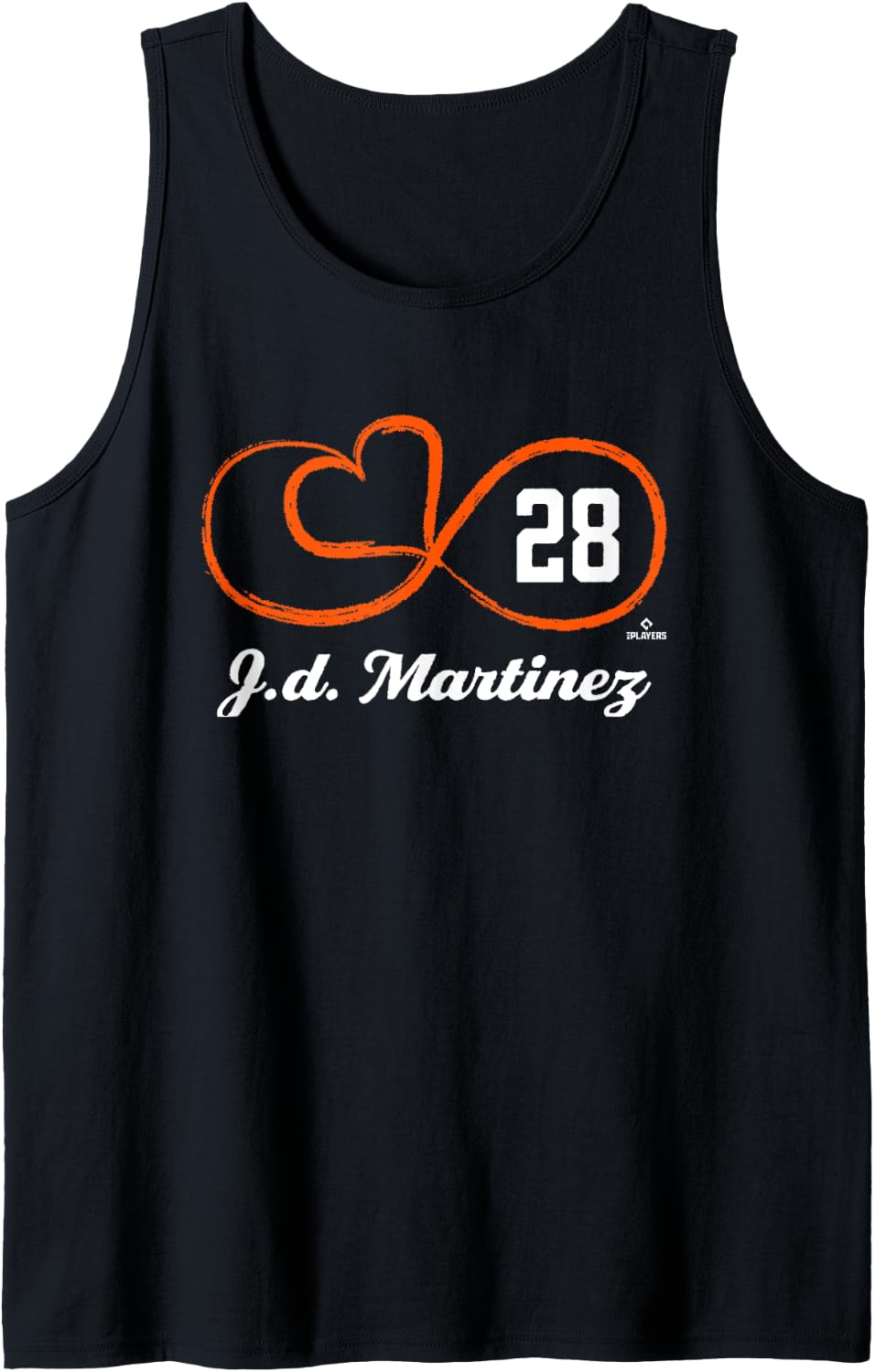 Infinity Love J D Martinez New York Baseball MLBPA Tank 2