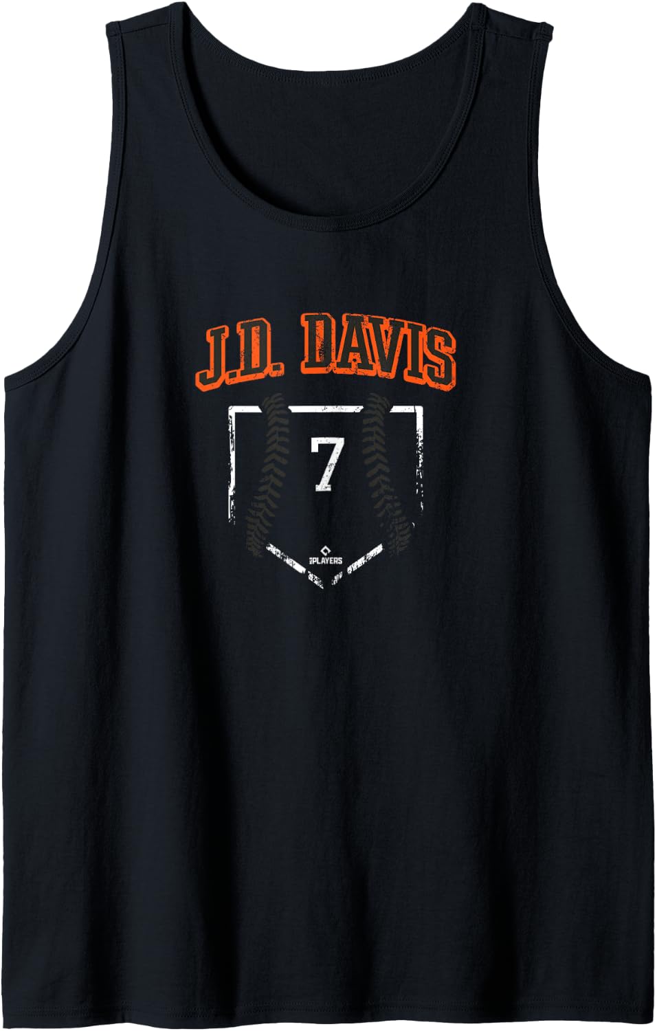 Home Plate Gameday JD Davis San Francisco MLBPA Tank 2