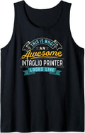 Funny Intaglio Printer Shirt Awesome Job Occupation Tank Top T Shirt Minimal Style