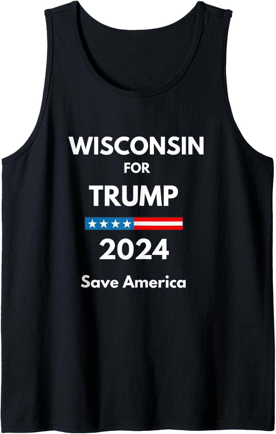 Wisconsin for Trump 2024 President Election Republican Tank Top