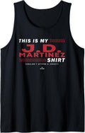 This Is My JD Martinez Shirt Boston MLBPA Tank Top