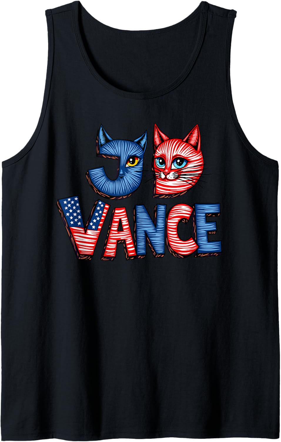 Cat JD Vance 2024 VP Vice President Tank Top