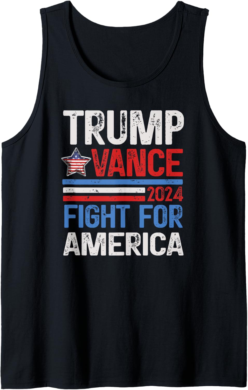 Trump Vance 2024 Fight for America Vintage Tank Top