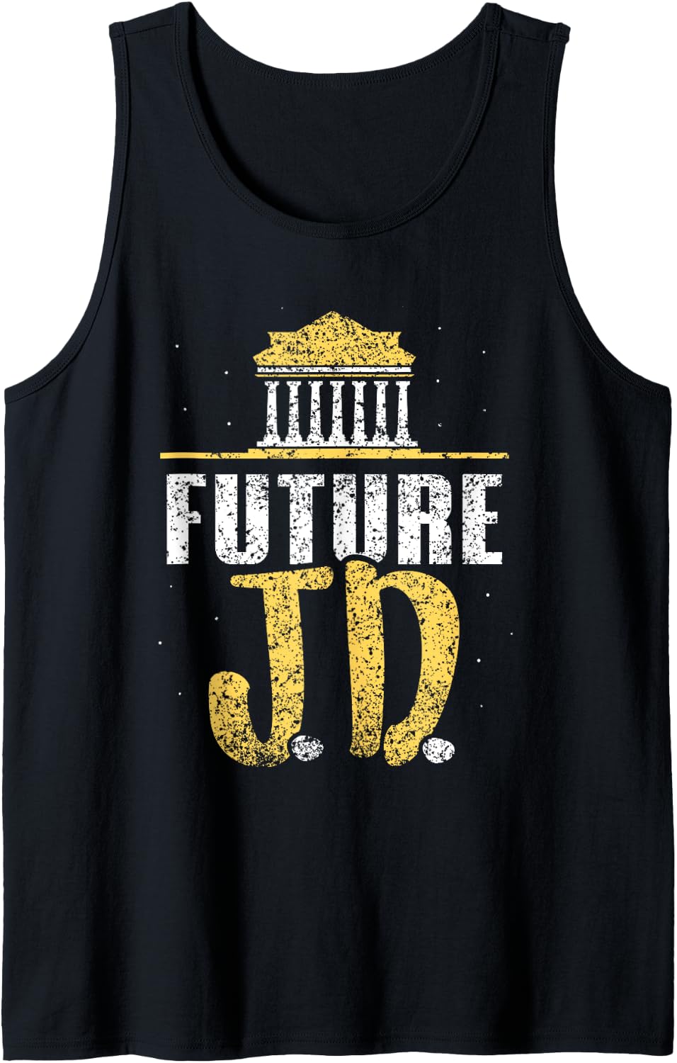 Future Jd Lawyer Student Graduate Study Law School Tank Top