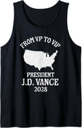 from VIP to VP JD Vance 2028 President Vintage Tank Top