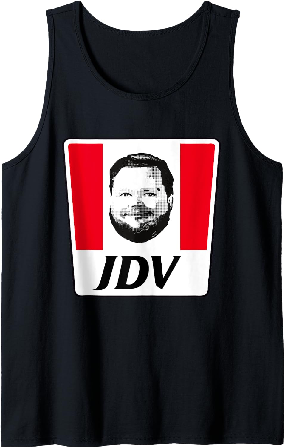JD Vance Face Baby Tank Top