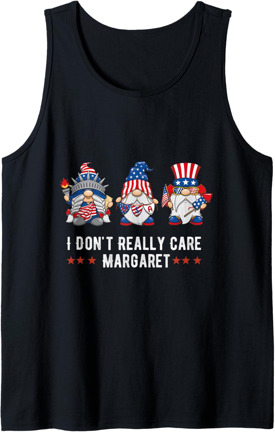 I Don t Really Care Margaret American Flag Funny JD Vance Tank 20