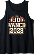 JD Vance 2028 Football Republican for President Tank Top