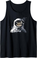 Catronaut Cat Astronaut Deep In Space Cosmic Novelty Gift Tank Top
