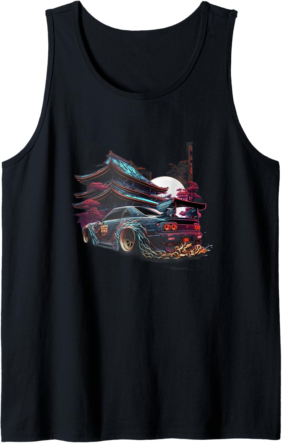 J D M Enthusiast Car Lover u2019s Tank Top