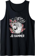 Just a Girl Who Loves JD Hammer Prospect Baseball Fan Gear Tank Top