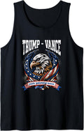 Vintage Donald Trump JD Vance Take America Back Eagle Tank Top