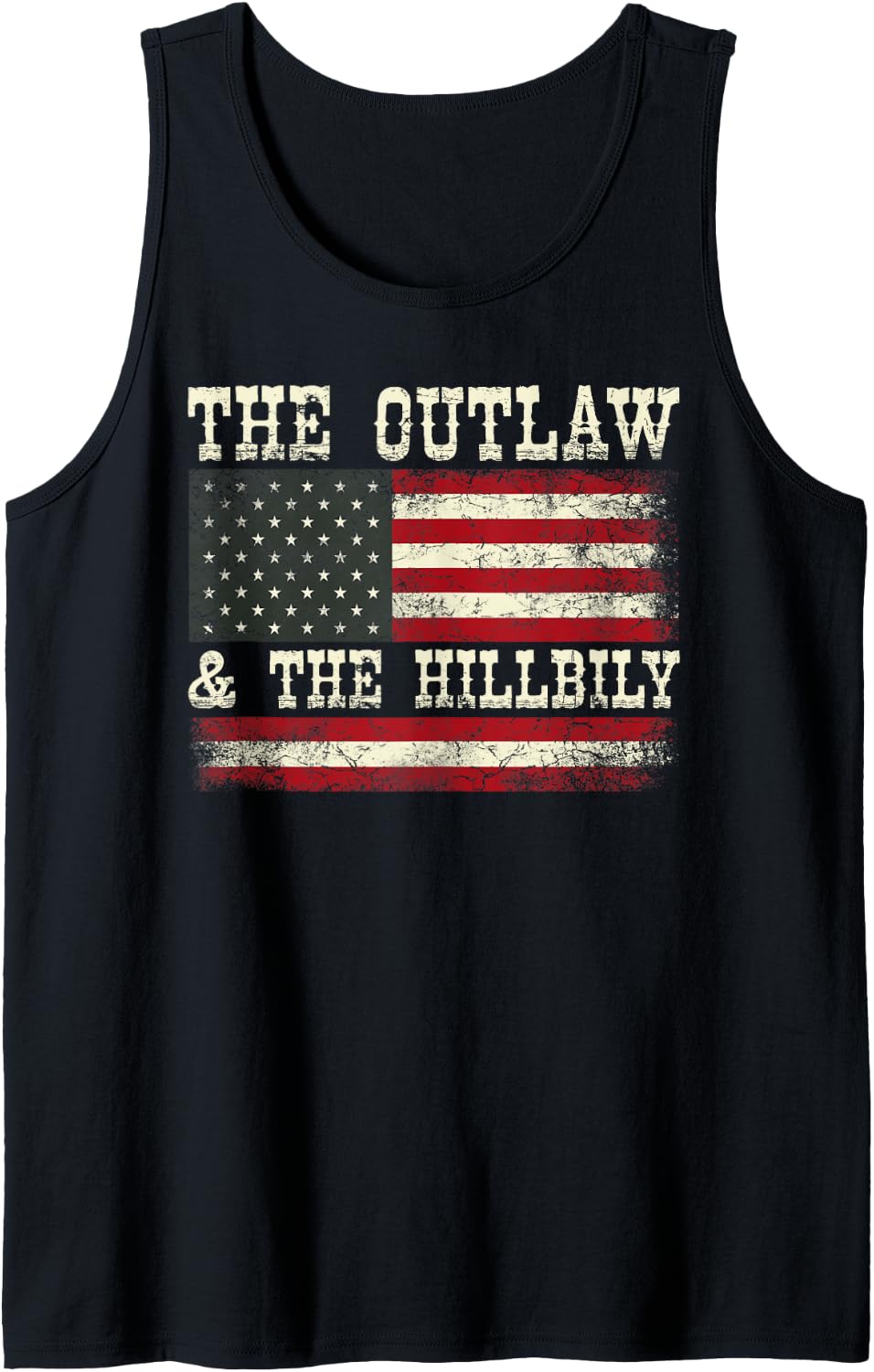 Trump Vance 2024 Donald J D Outlaw Hillbilly Tank 8