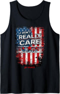 I Don t Really Care Margaret American Flag JD Vance Tank Top