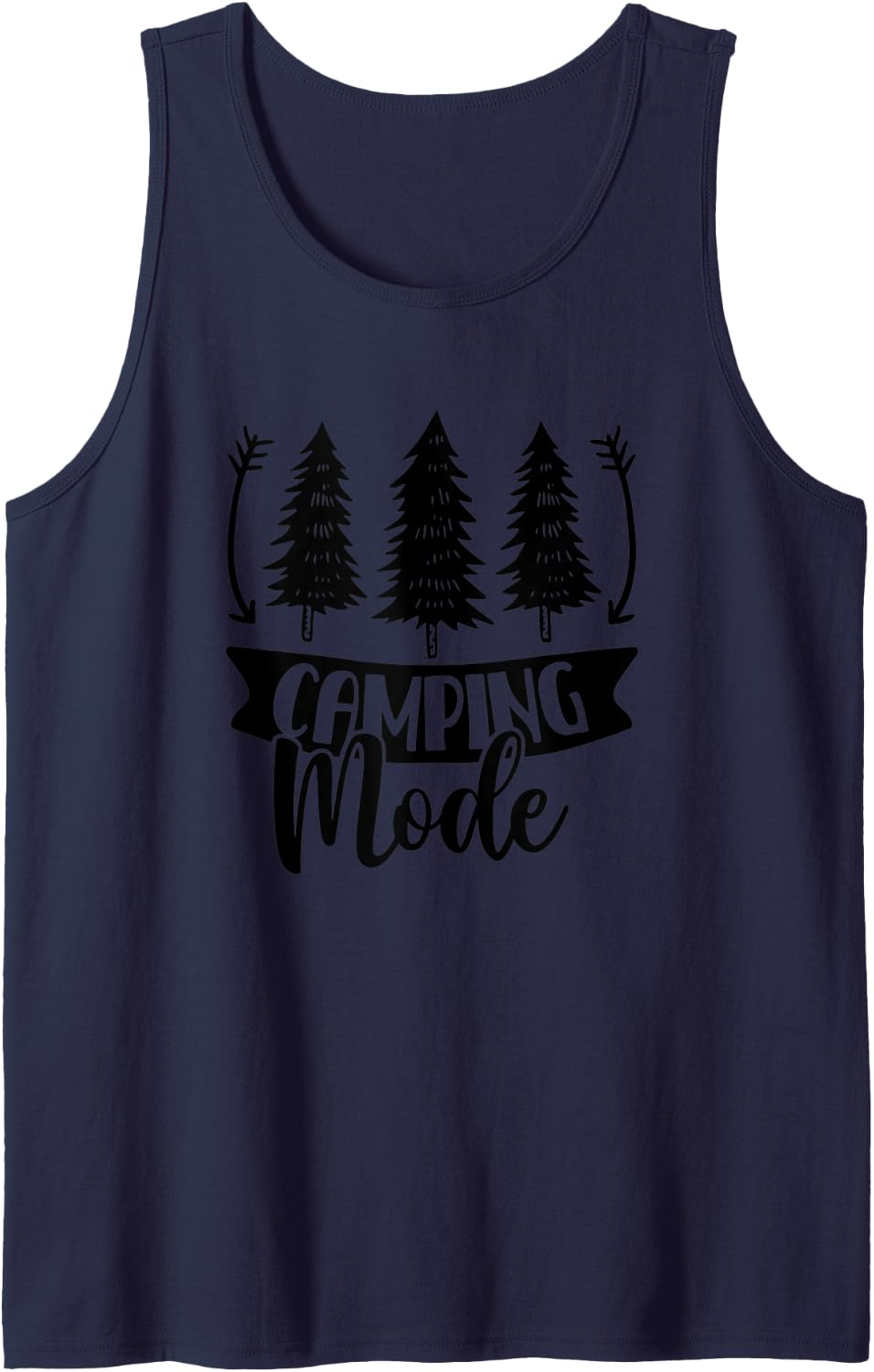 Camping Mode Adventure Bushcraft Survival Tank Top
