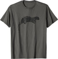 Sea Otter Distressed Print Vintage Apparel Premium Print