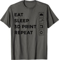 Funny 3d Printing Designs Men Women Printer Enthusiasts Apparel Gift Ready 3