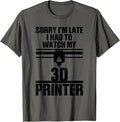 Funny 3d Printing Designs For Men Women Printer Workers Apparel Premium Print