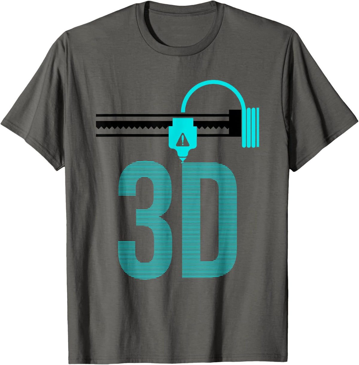 Funny 3d Printer Design For Men Women Printing Lover Apparel Minimal Style 2