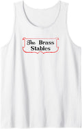 The Brass Stables Nashville Historic Printers Alley Logo Tank Top Apparel Clean Design