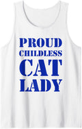 Proud Childless Cat Lady JD Vance 2024 Quote Funny Sarcastic Tank 7