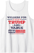 Welders For Donald Trump J D Vance 2024 Tank Top