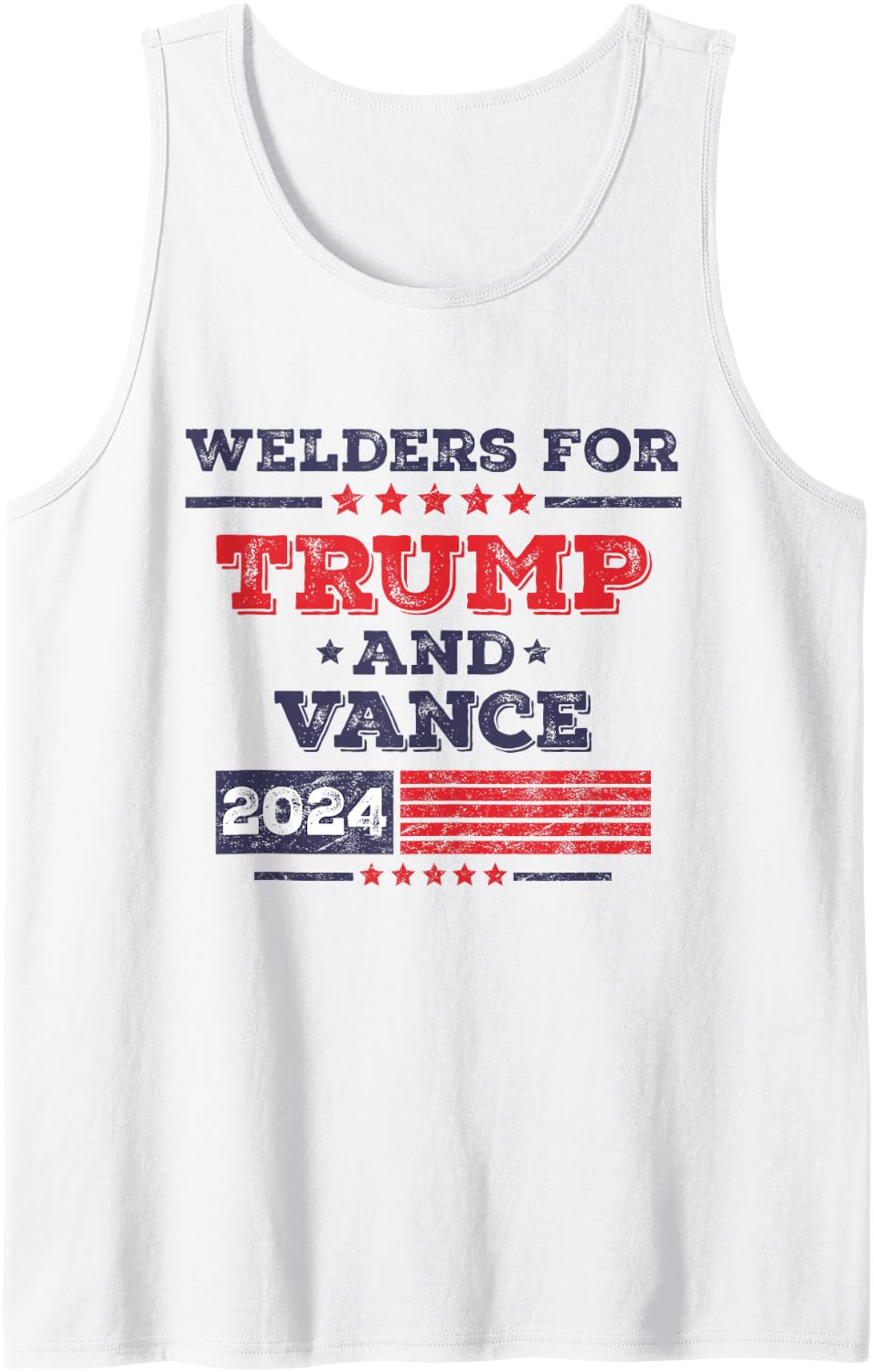 Welders For Donald Trump J D Vance 2024 Tank Top