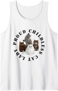 Proud Childless Cat Lady JD Vance 2024 Quote Funny Lover Tank 13